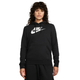 Nike Sportswear Club Fleece Logo Pullover Hoodie - Women's - Black / White.jpg