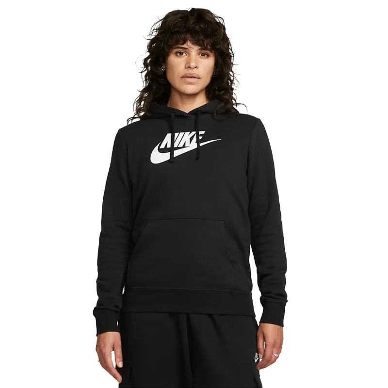 Nike Sportswear Club Fleece Overhead Hoodie - White/Black