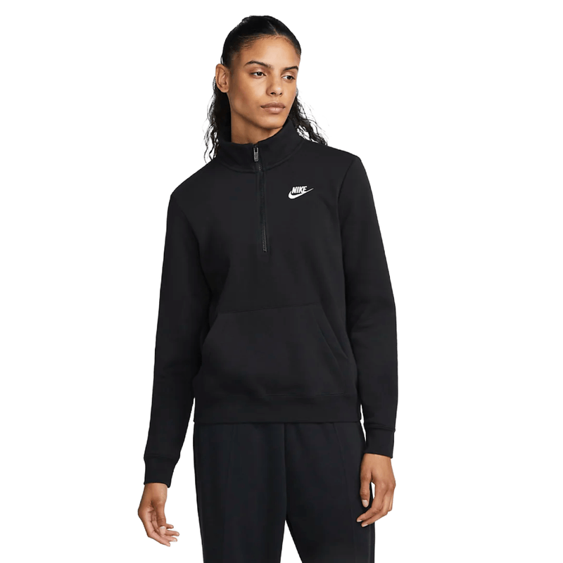 Nike-Sportswear-Club-Fleece-Half-Zip-Sweatshirt---Women-s---Black---White.jpg
