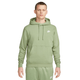 Nike Sportswear Club Fleece Pullover Hoodie - Men's - Oil Green / Oil Green / White.jpg