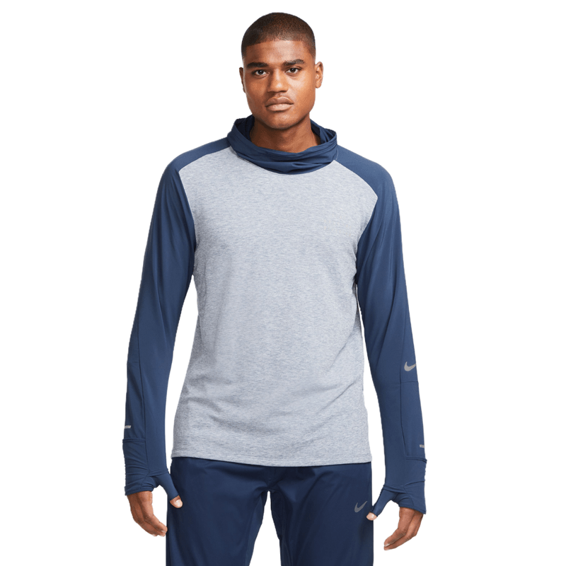 Nike men's therma sphere element long sleeve store crew running shirt