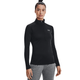 Under Armour Tech 1/2 Zip Jacket - Women's - Black / Metallic Silver.jpg