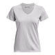 Under Armour Tech Twist V-Neck Shirt - Women's - Halo Gray / Metallic Silver.jpg