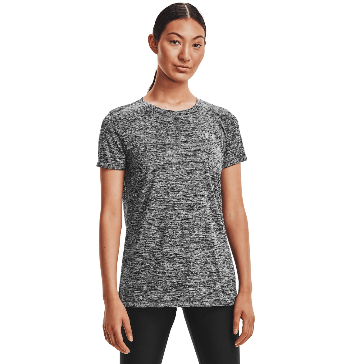 Under Armour T Shirts Silver Women