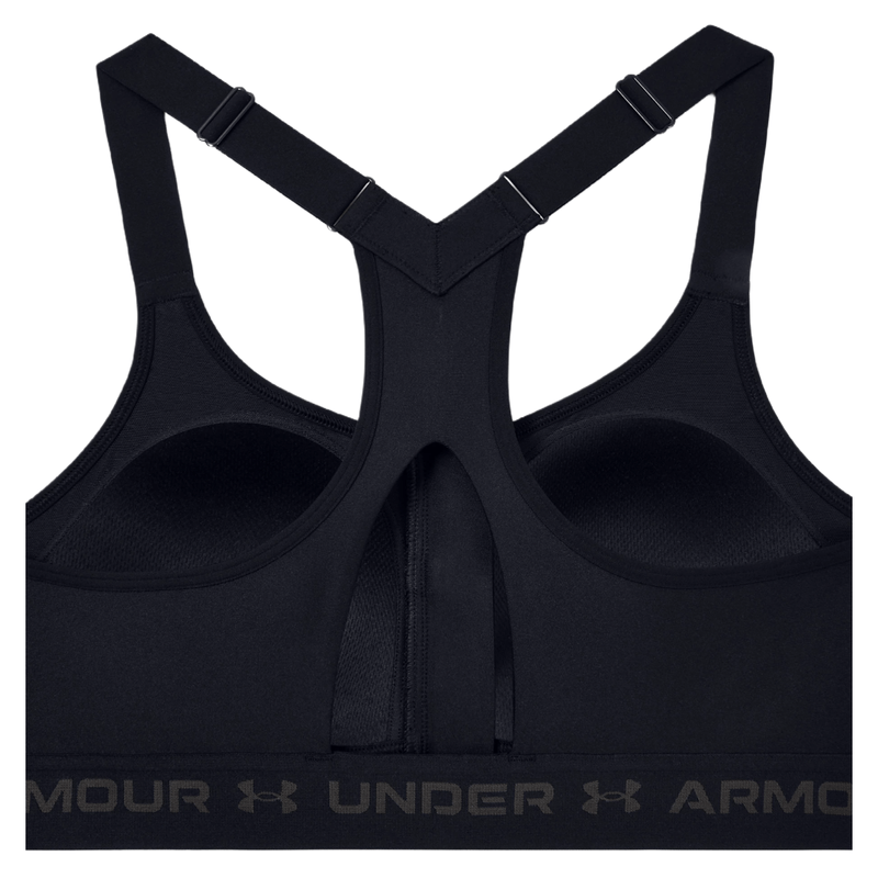 Under Armour High Crossback Zip Sports Bra - Women's - Bobwards.com