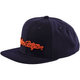 Troy Lee Designs Snapback Signature Hat - Navy / Orange.jpg