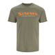 Simms Logo T-Shirt - Men's - Military Heather.jpg
