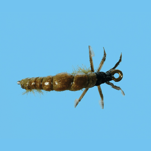 Solitude Fly Caddis Crawling Fly(12 Count)