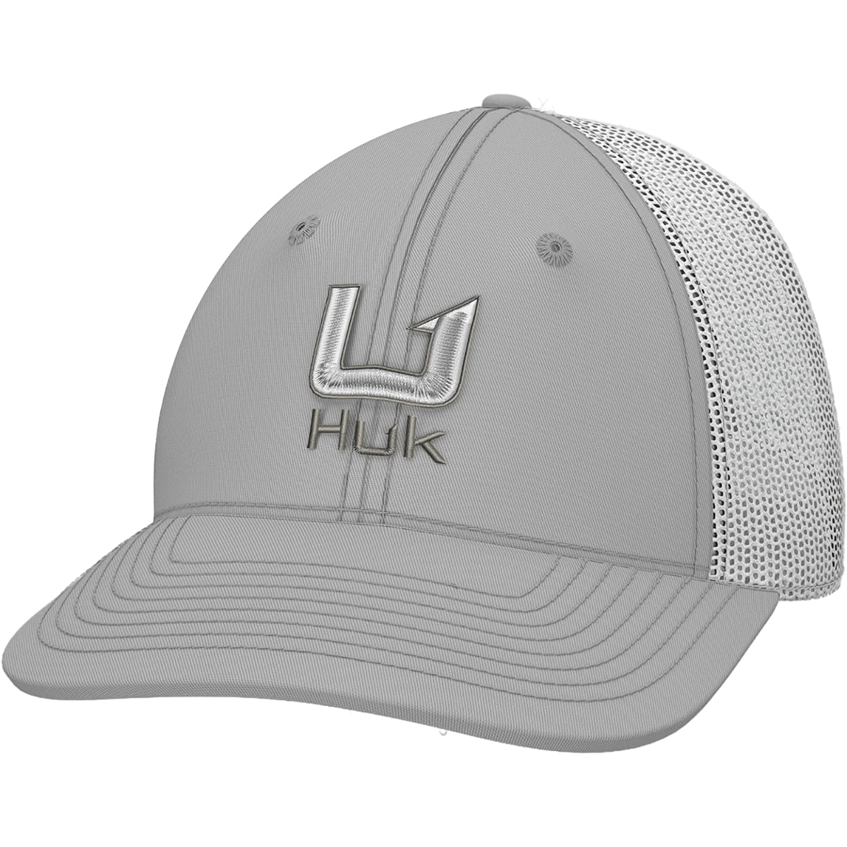 Huk Huk And Bars Trucker Snapback Hat - Youth 