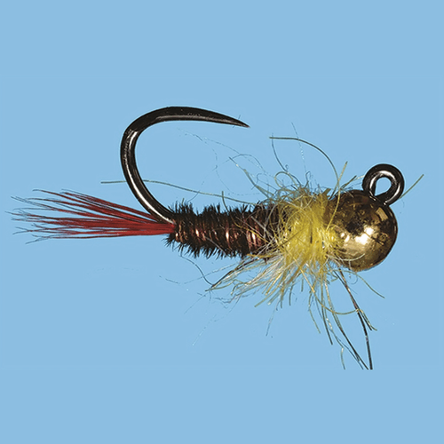 Solitude Tungsten Jig Yellow Sallie Fly (12 Count)