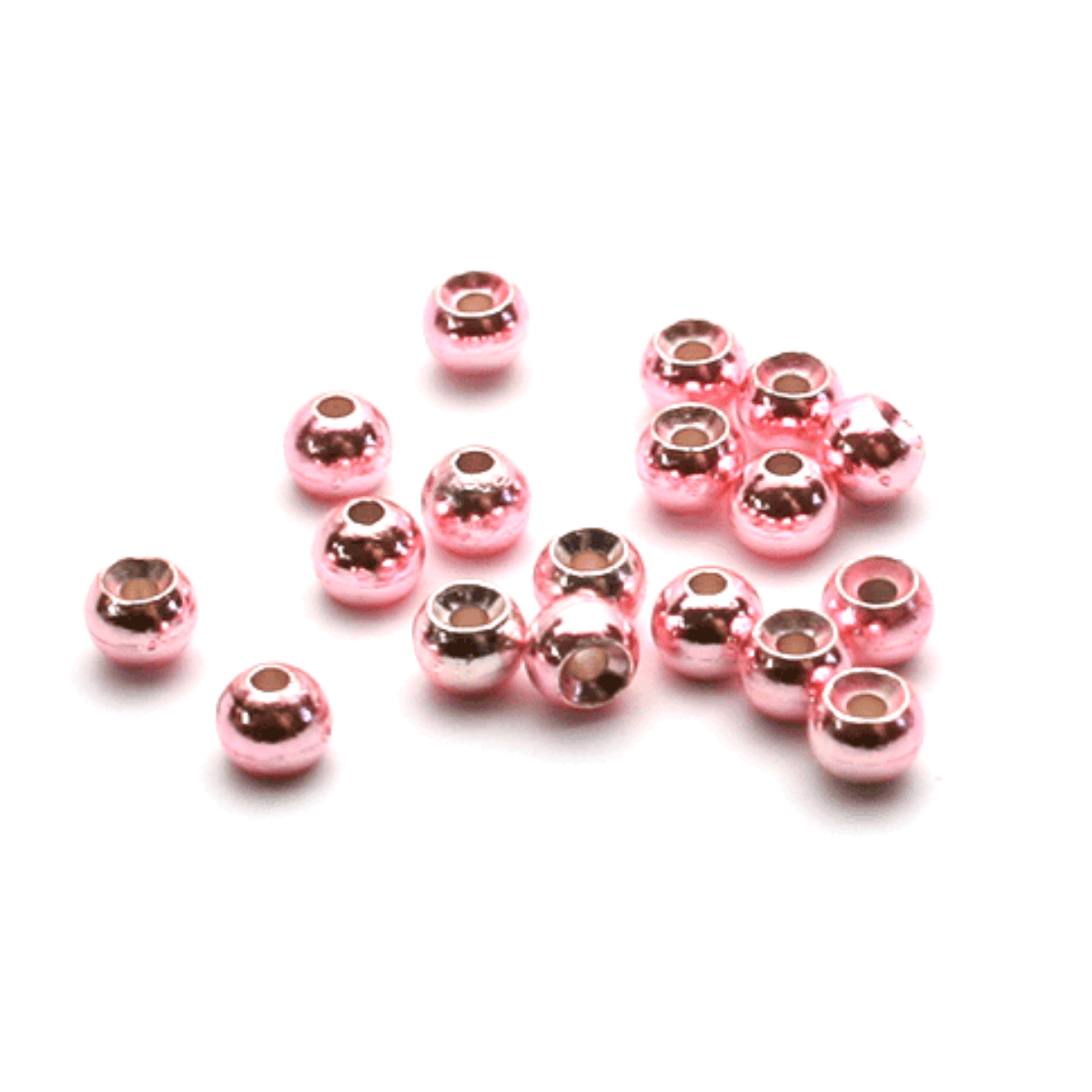 Montana Fly Company Tungsten Lucent Beads - Pink - 5/32
