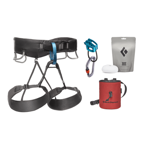 Black Diamond Momentum Climbing Harness Package - Men's