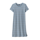 Patagonia Regenerative Organic Certified Cotton T-Shirt Dress - Women's - Sunset Stripe / Light Plume Grey.jpg