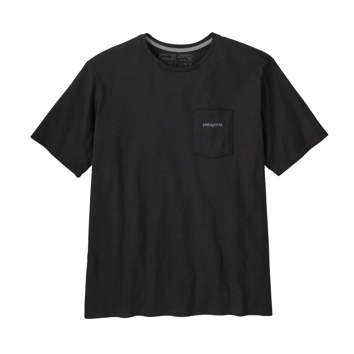 Patagonia Line Logo Ridge Pocket Responsibili-Tee Shirt - Men's - Als.com