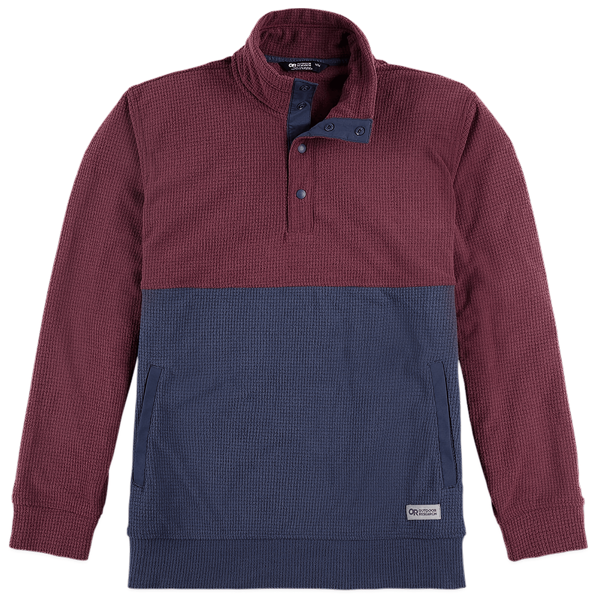 Men's trail mix online snap pullover