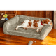 ORVIS MF TOUGHCHEW BOLSTER BED - Charcoal / Chevron.jpg