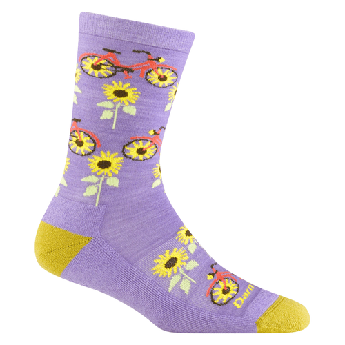 Darn Tough Sun Pedal Crew Lightweight Lifestyle Sock - Women's