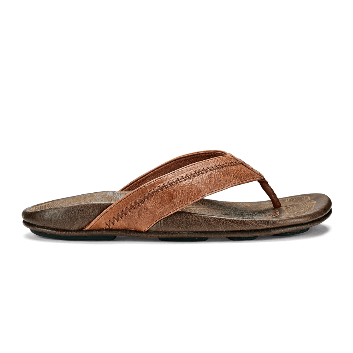 Olukai Hiapo Leather Beach Sandal - Men's - Bobwards.com