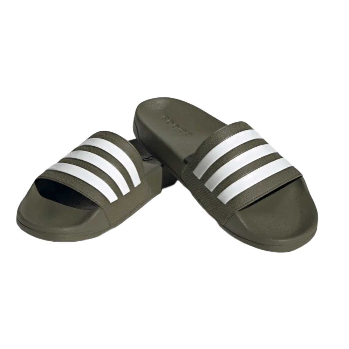 Adidas adilette olive hot sale