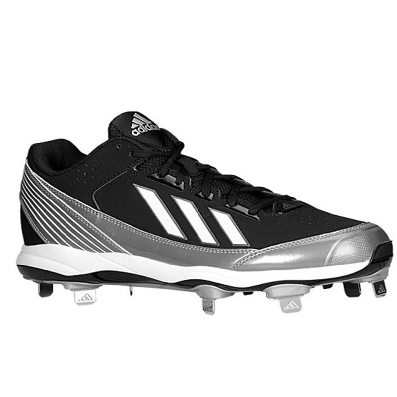 adidas PowerAlley Metal Low Baseball Cleat Men's