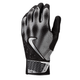 Nike Alpha Varsity Baseball Batting Glove - Black / Black / Metallic Silver / Metallic Silver.jpg
