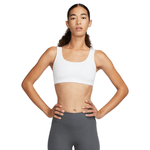 Nike Alate All U Light-support Lightly Lined Ribbed Sports Bra in Natural
