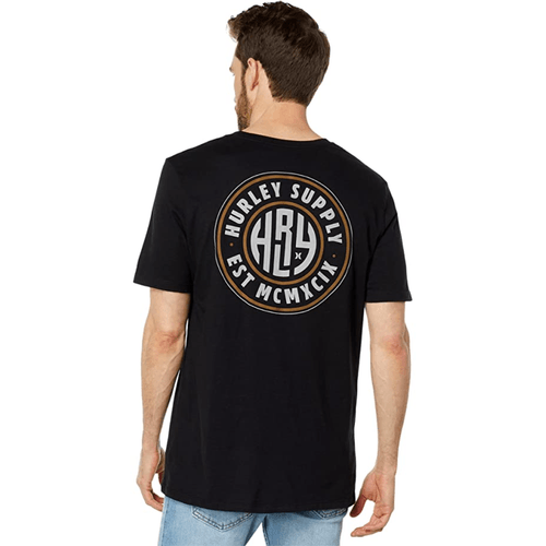 Hurley Emblem Short Sleeve T-Shirt - Men's