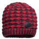 Screamer K's Mini Waffle Beanie - Youth - Black / Red.jpg