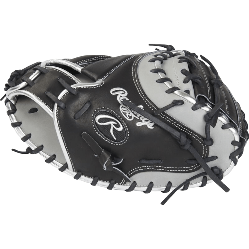 Black rawlings best sale catchers mitt