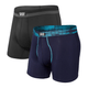 Saxx Sport Mesh Underwear 2-pack - Men's - Black / Graphite.jpg