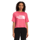 The North Face Short-Sleeve Half Dome Crop Tee - Women's - Cosmo Pink / TNF White.jpg