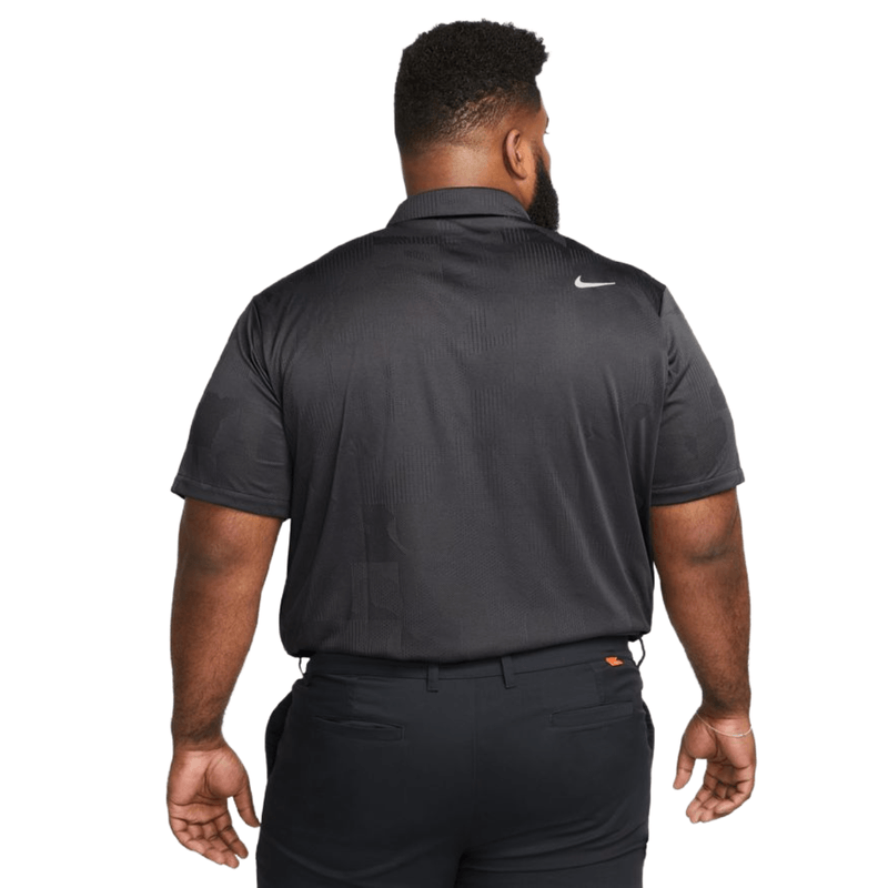 Men's Nike Golf Navy Dallas Cowboys Jacquard Vapor Performance Polo