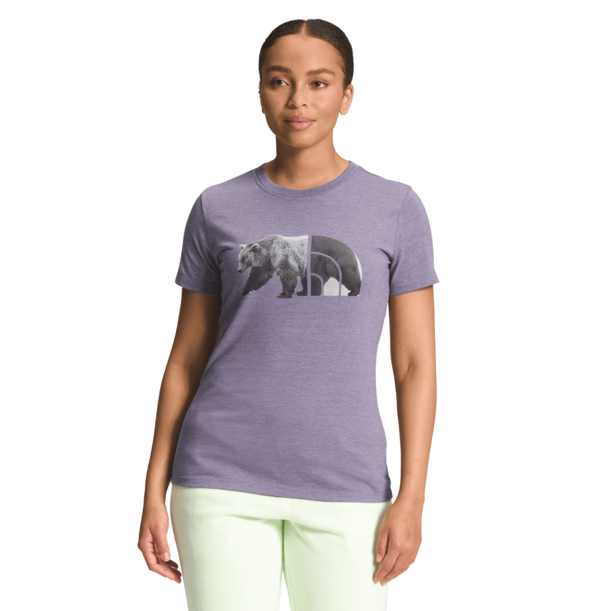 The North Face Tri-Blend Bear Graphic Short-Sleeve T-Shirt