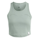 ADIDAS W'S LNG RIB TANK - Silver / Green.jpg