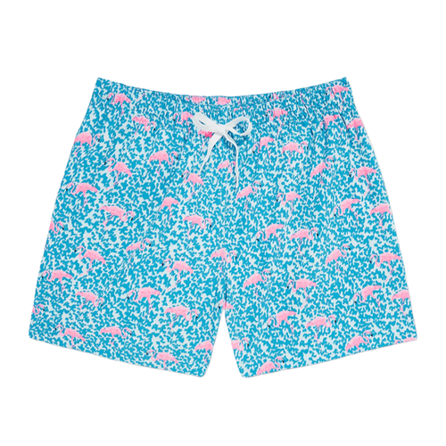Chubbies The Domingos Are For Flamingos 5.5" (Classic Swim Trunk) - Men's