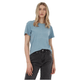 Tentree Regenerative Cotton Crew T-Shirt - Women's - Tourmaline Blue.jpg