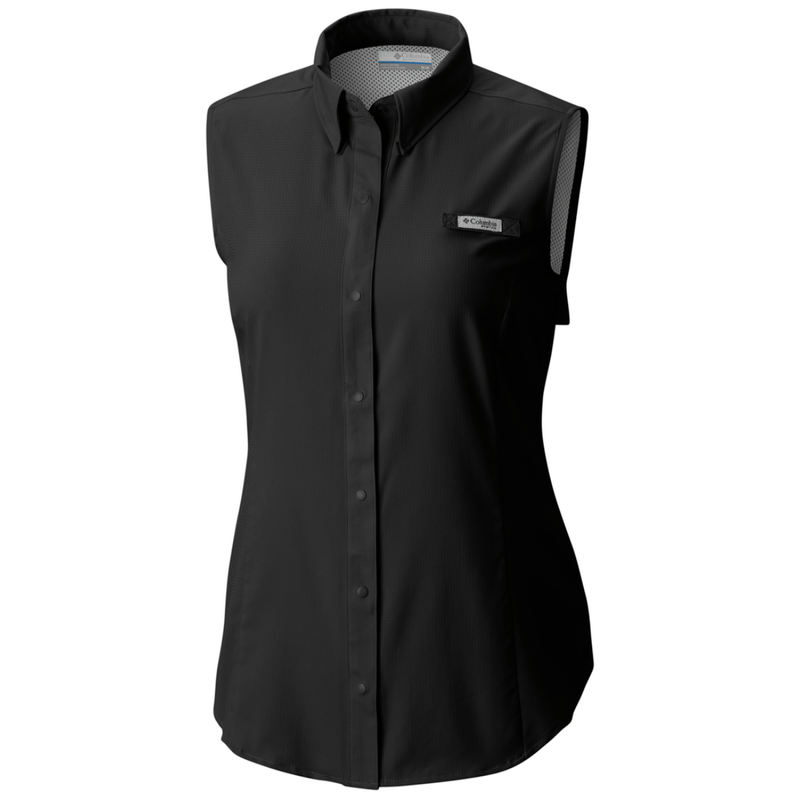 Columbia Pfg Tamiami Sleeveless Shirt - Women's - Black.jpg