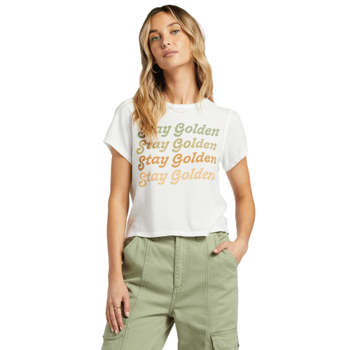 Billabong Stay Golden T-Shirt - Women's