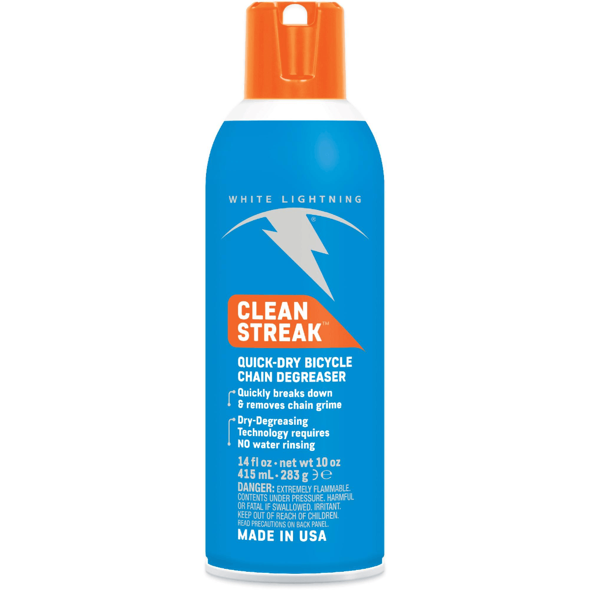 White Lightning Clean Streak Bicycle Chain Degreaser