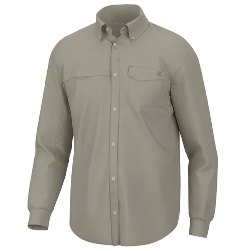 Huk Tide Point Solid Short Sleeve Shirt - Men's