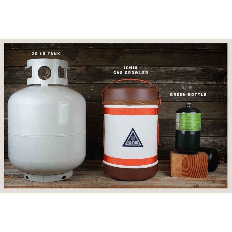 Ignik Gas Growler Deluxe Propane Tank - Als.com