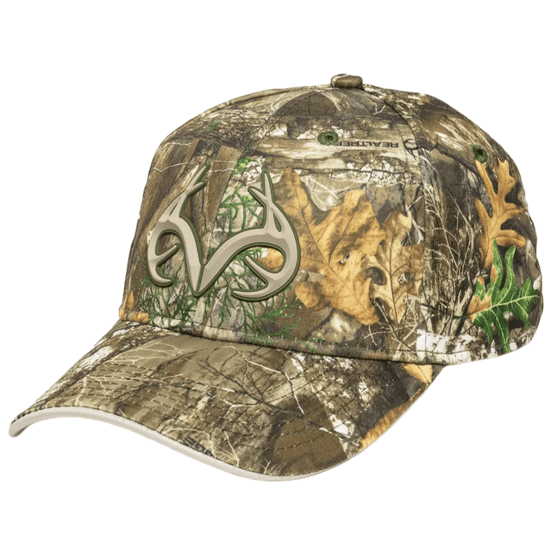 OUTCAP-M-ANTLERS-STRETCHFIT-CAP---Real-Tree-Edge