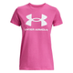 Under Armour Sportstyle Graphic Short Sleeve T-Shirt - Women's - Pink Edge / White.jpg