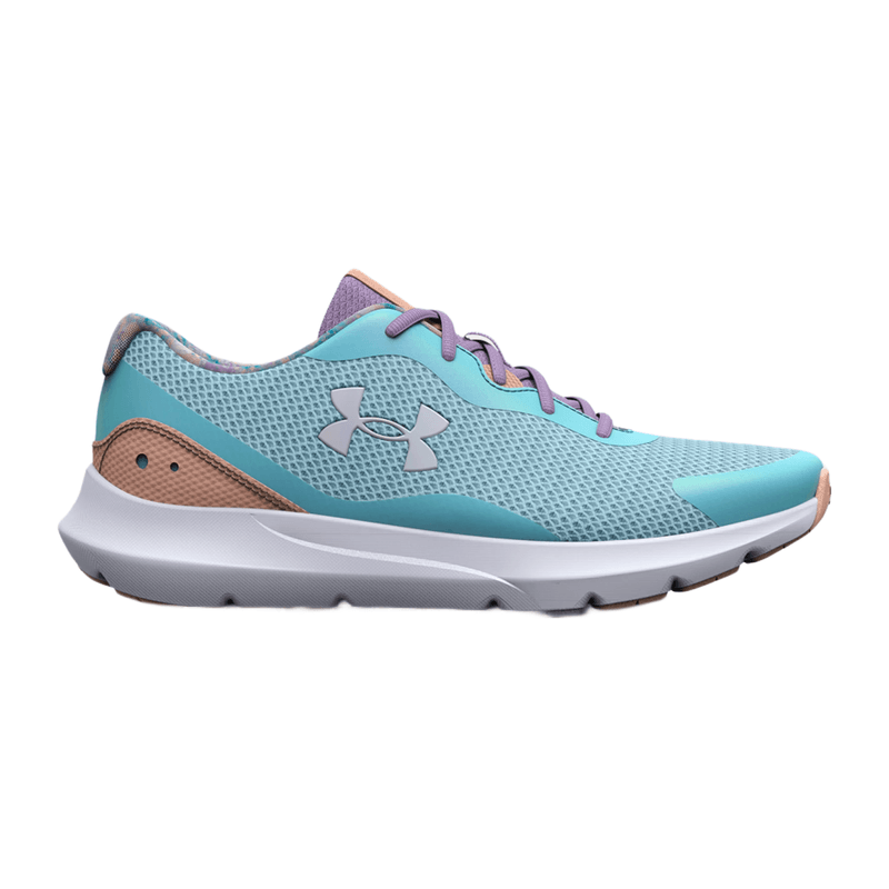 Under Armour Grade School Ua Surge 3 Sky Running Shoe - Girls