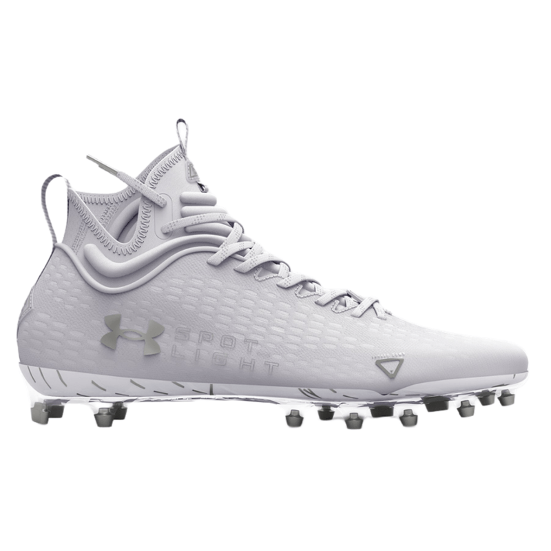 White under hotsell armor football cleats