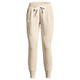 Under Armour Rival Fleece Jogger- Women's - Oatmeal Light Heather / White / White.jpg