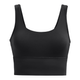 UNDER MERIDIAN FITTED CROP TANK - Black / Metallic Silver.jpg