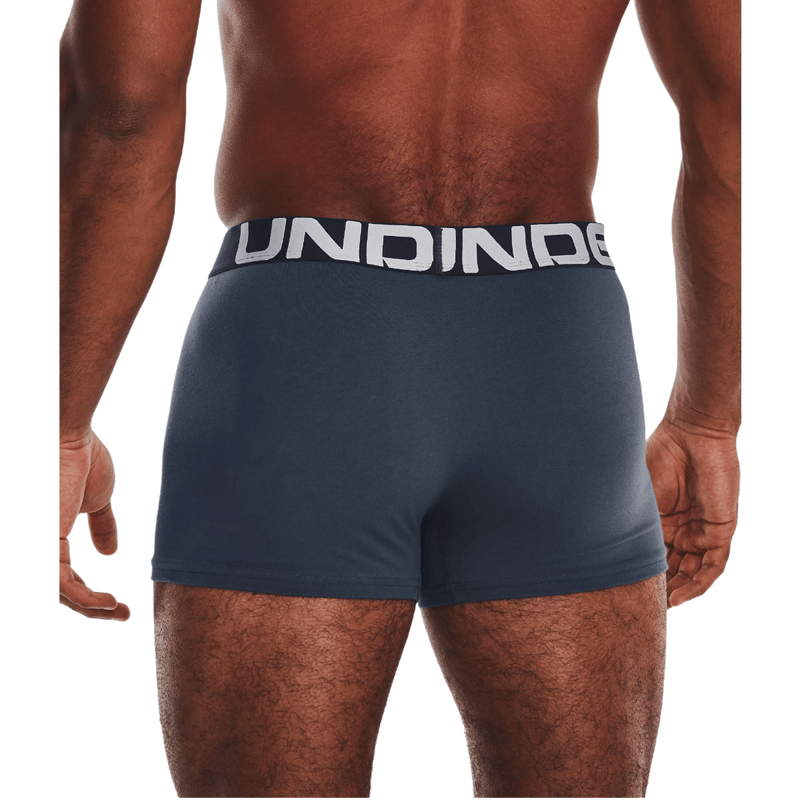 Under Armour Men's Charged Cotton 3 Boxerjock 3-pack - Black • Price »