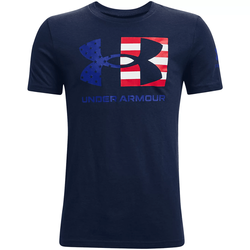 Under Armour Freedom Flag Short Sleeve T-Shirt - Boys'