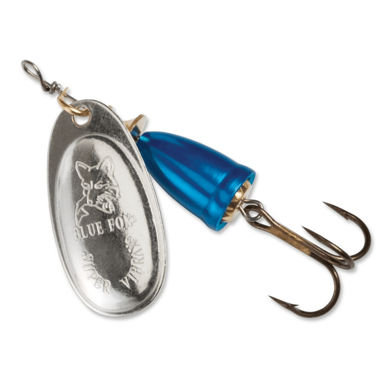 Blue Fox Classic Vibrax Spinner Silver/Chrome Blue; 1